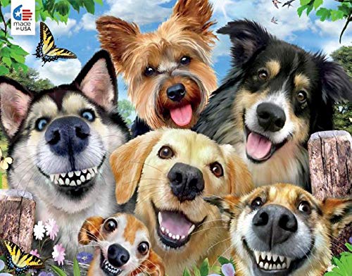 Selfies Dog Delight Puzzle - 550Piece