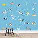 Stickers Muraux Sous-Marin - Décor Enfant Poissons, Méduses, Dauphins Pour Chambre & Salle De Bain | Autocollants Muraux Amovibles Stickers Muraux Sous-Marin - Décor Enfant Poissons, Méduses, Dauphins Pour Chambre & Salle De Bain | Autocollants Muraux Amovibles