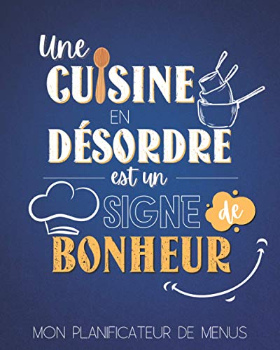 Télécharger Mon planificateur de menus: Planificateur de repas hebdomadaire avec listes de courses, cahier pour Livre eBook France