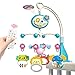 FYKERO Baby Cot Mobile Toys- Baby Crib Newborn Toys with Music and Star Projection, Timing Function, Spin, Baby Accessories with Remote Control, Star