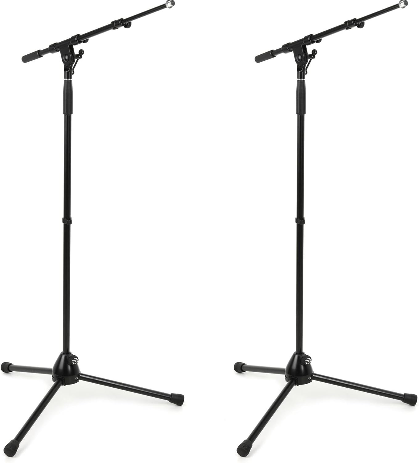 K&M 210/9 Telescoping Boom Microphone Stand (2 Pack)