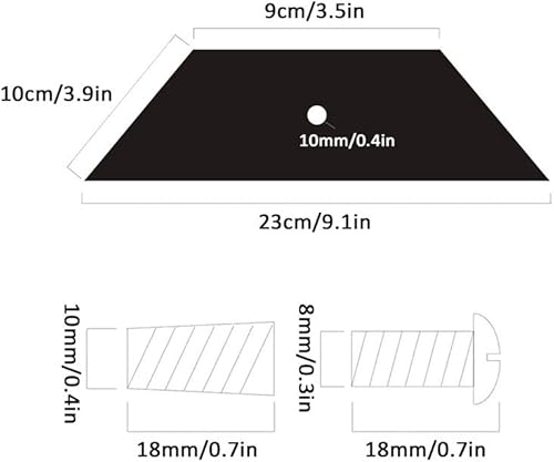 Miniatura 4 de Patas de cama para muebles, patas de repuesto ajustables, patas de soporte de aleación de aluminio, conexión de código de esquina, patas de cama de