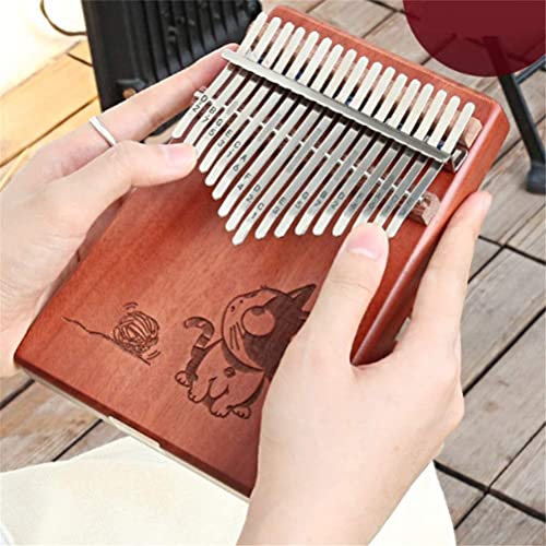 Mini Finger Kalimba Thumb Piano Kalimba 17 Touches Acajou Pouce Piano Motif Animal Instrument de Musique for Enfants… - Les Beatles, Paul McCartney, John Lennon, RIngo Starr, George Harrison Mini Finger Kalimba Thumb Piano Kalimba 17 Touches Acajou Pouce Piano Motif Animal Instrument de Musique for Enfants… – Image 5