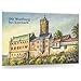 Produktbild VALDEIG - Kühlschrank-Magnet, Die Wartburg bei Eisenach, Germany, Souvenir Deutschland, Kühlschrankmagnete, Magnete für Magnettafel, Thüringen, Martin Luther Bibel Übersetzung, Magnete für Kinder