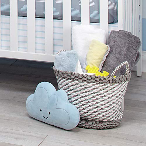 Nojo 3586711 Little Love By Nojo - Plush Happy Cloud Shaped Decorative Pillow, Decorative Nursery Pillow thumb #5