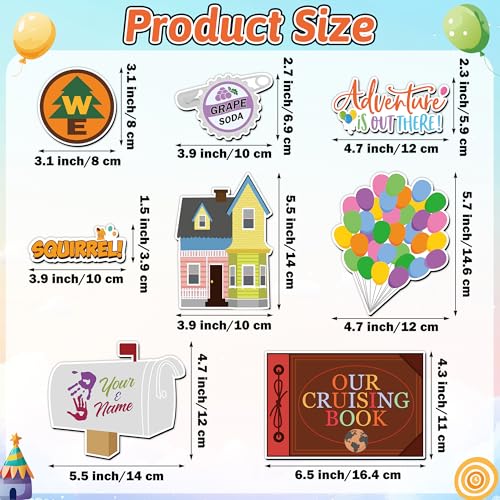 Set de 8 iman magnético para puerta estilo caricatura miniatura 2