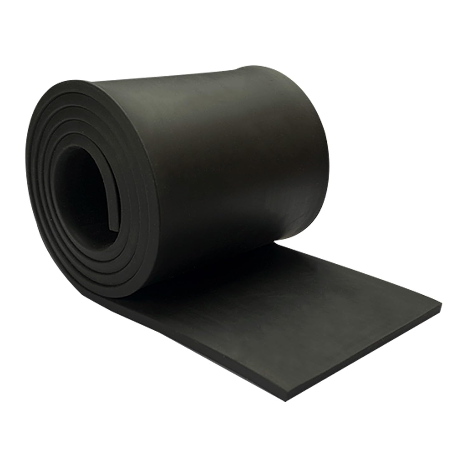 Gumowe paski 5 mm rolka antypoślizgowa guma 10 cm x 1 m rolki antywibracyjne mata antywibracyjna odporna na wstrząsy i antypoślizgowa odpowiednia dla przemysłu warsztatowego itp (100 x 5 mm)