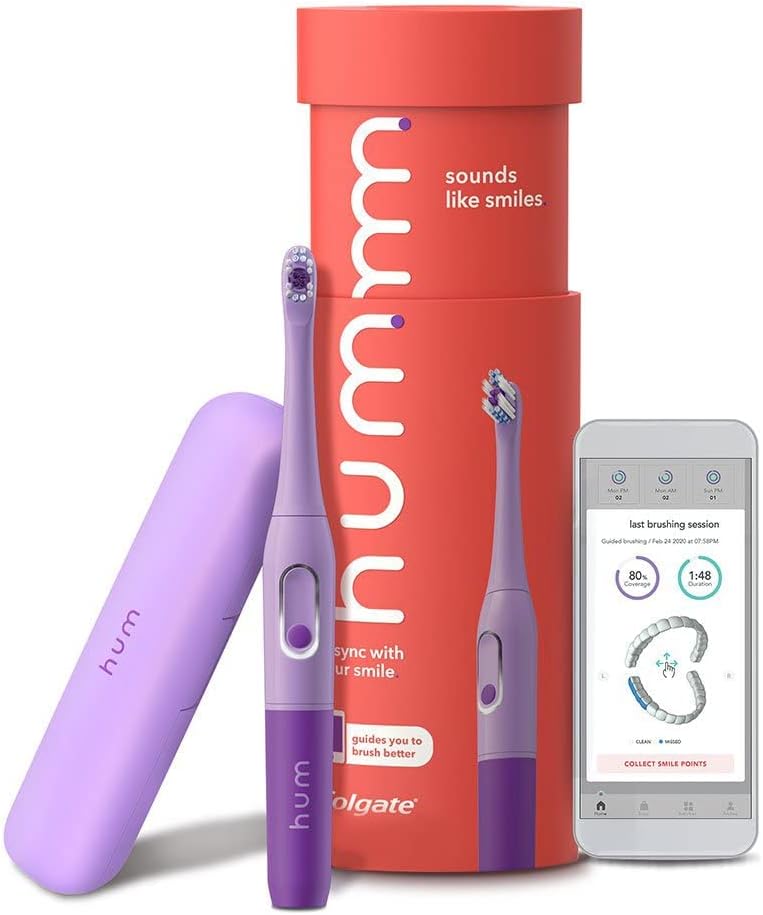 Colgate hum Smart Battery Toothbrush Kit, Sonic Toothbrush
