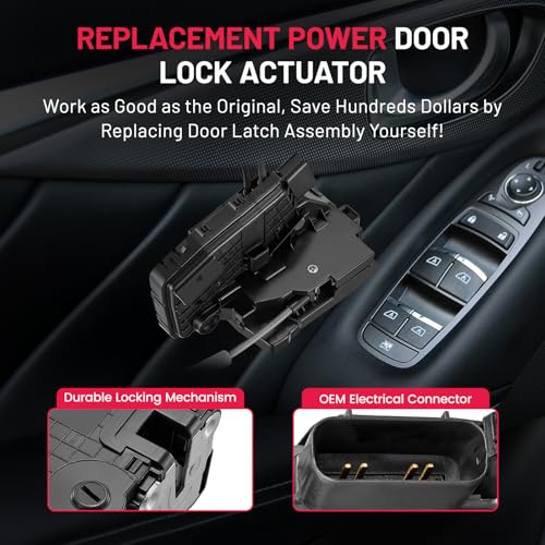 Image of SYERAL Door Latch Lock Actuator RR Rear Right Passenger Side Latch Motor Compatible with Hyundai Elantra 2015-2020 Replaces 81420F2000