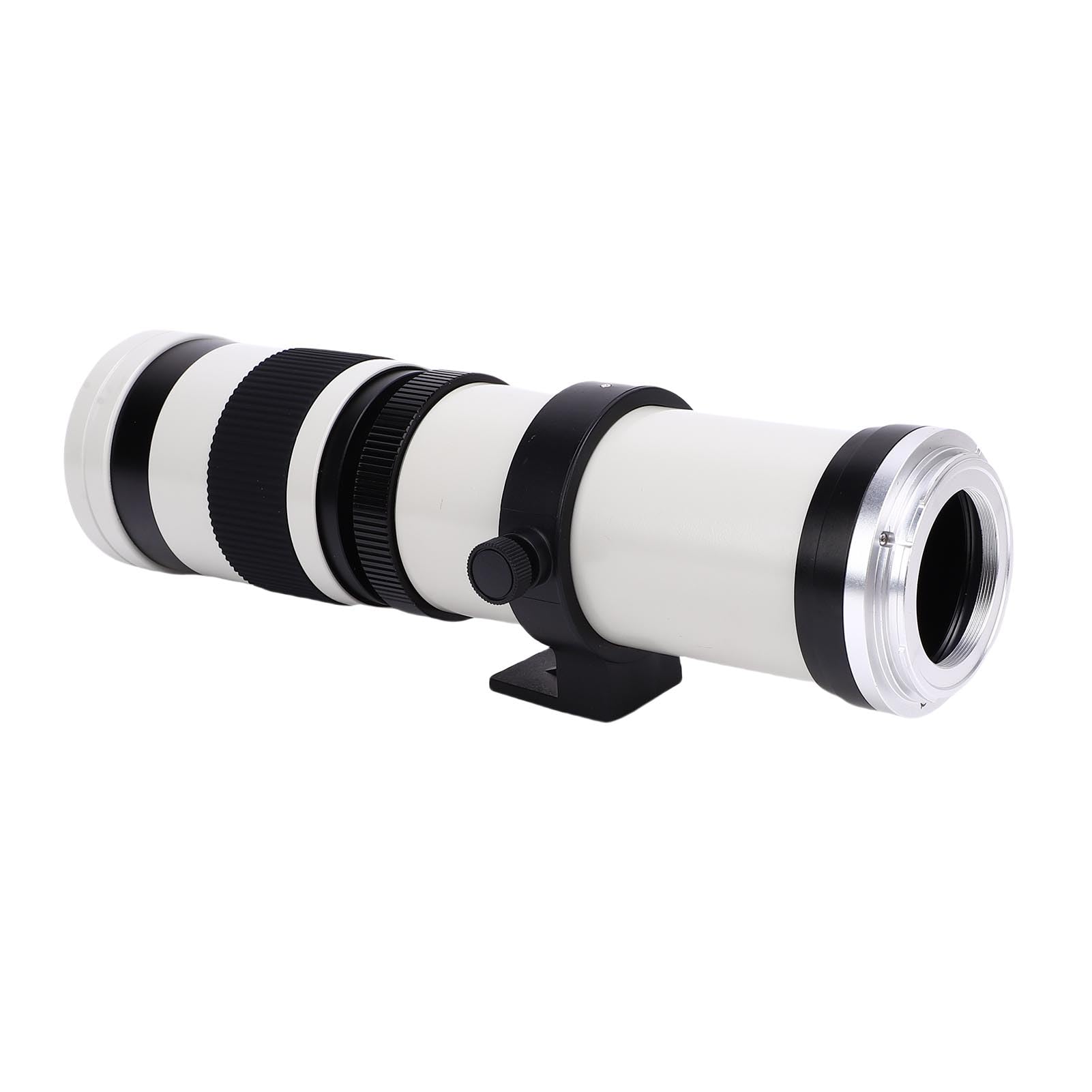 Ultra Długie Ogniskowe Teleobiektyw 420-800 Mm do Ef Ef S Montowania Kamer DSLR, Struktura Aluminium, Fokus Manualny, F8.3 Apertura, Szkło Optyczne (WHITE)