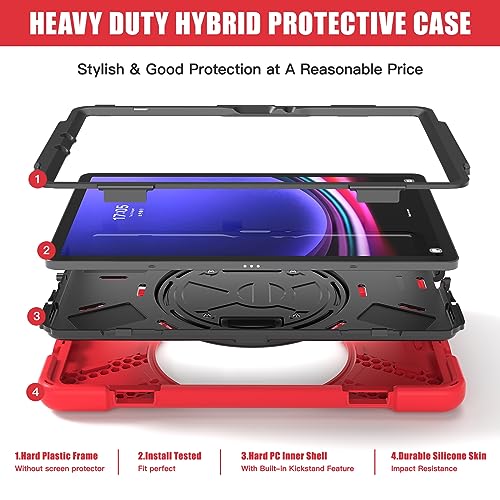 Funda Samsung Galaxy Tab S9 resistente que soluciona las caídas accidentales 4
