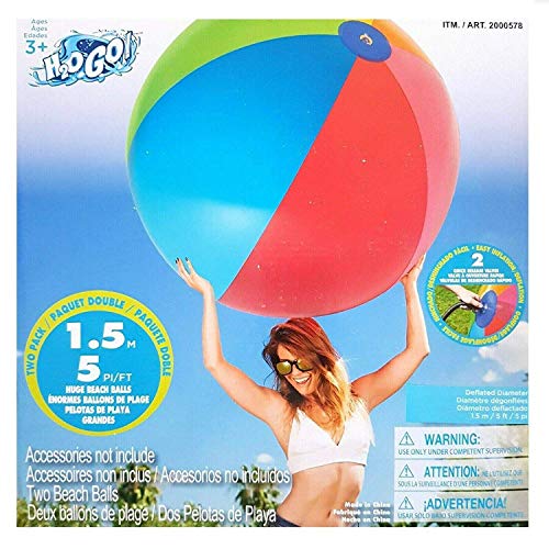 Preisvergleich Produktbild Bestway H2O GO Bälle für Sommer, Strand, 152 cm, 2 Stück