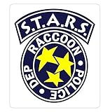 License to Kill- Official S.T.A.R.S Bravo Police Badge, Resident Evil Decal Sticker - Sticker Graphic - Auto, Wall, Laptop, Cell, Truck Sticker for Windows, Cars, Trucks