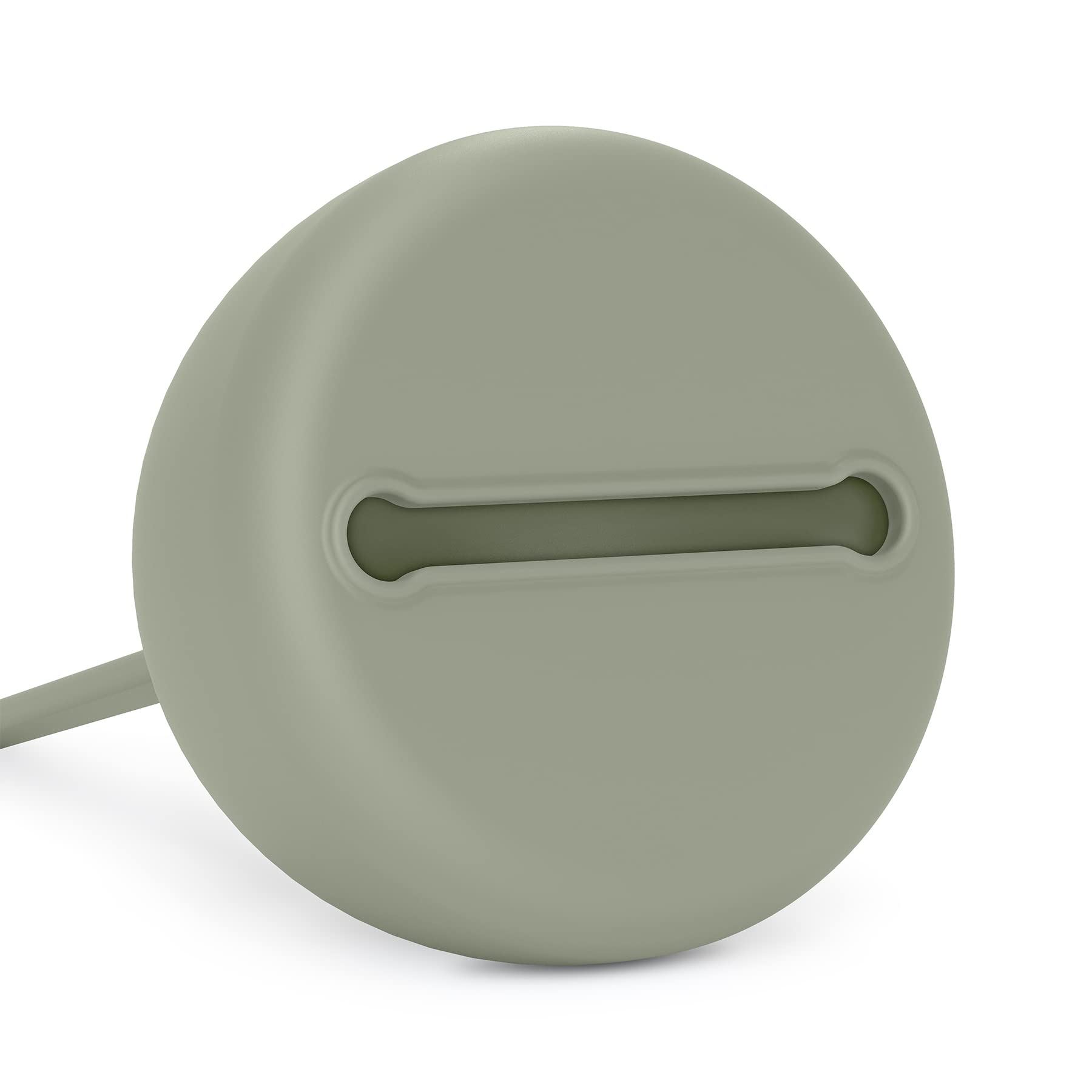 Suavinex Boîte à Sucettes Silicone Soft Flexible 2 Tétines Pochette Anse Flexible Vert