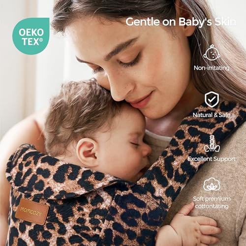 Image of Momcozy Newborn Carrier WeeSnug - Lightweight and Cozy Comfort for 7-25 lbs