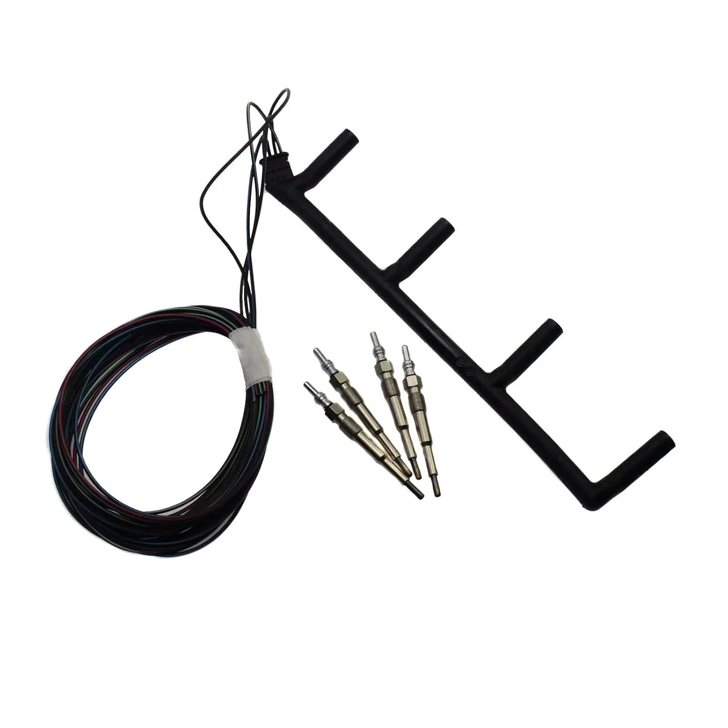 Plug Glow Heater for Skoda for Superb Ii 2008 2009 2010 2011 2012 2013 Car Auxiliary Glow Plug Parts 038971782C Wiring Harness Kit