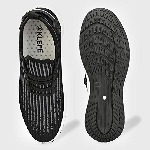 Buy Klepe mens Black Walking Shoes 6 UK (FT/SP004/BLK) at Amazon.in