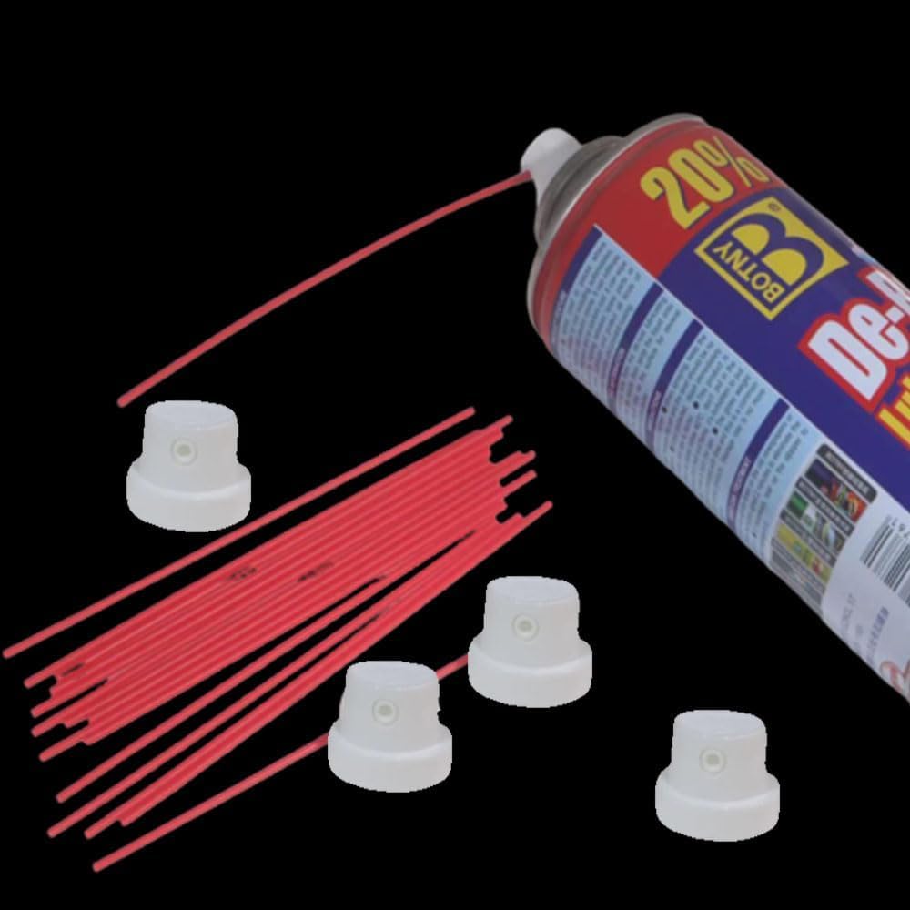 Amazon | スプレー缶ストロー 先端延長チューブ 交換用スプレー缶延長