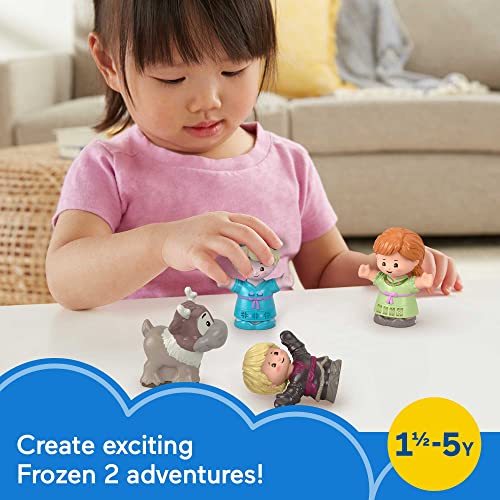 Disney Frozen Toddler Toys Little People Young Anna And Elsa & Friends Figure Set, 4 Characters For Ages 18+ Months #TOP1