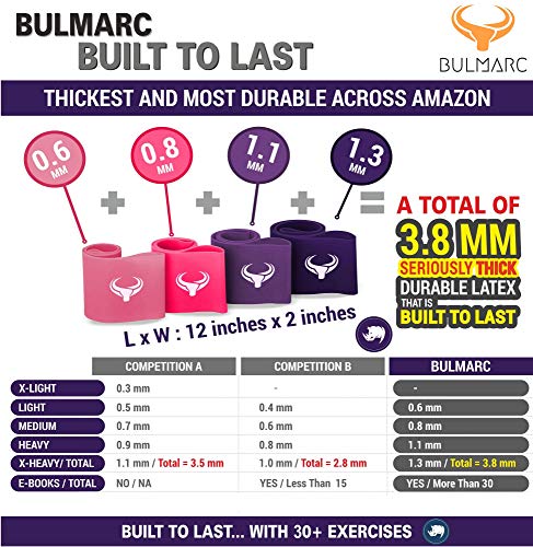 Image of Resistance Bands Mini Loop Exercise Bands Sliding Discs 70+ Exercises eBook Heavy Fitness Workout Men Women Toning Booty Hips Glutes Thighs