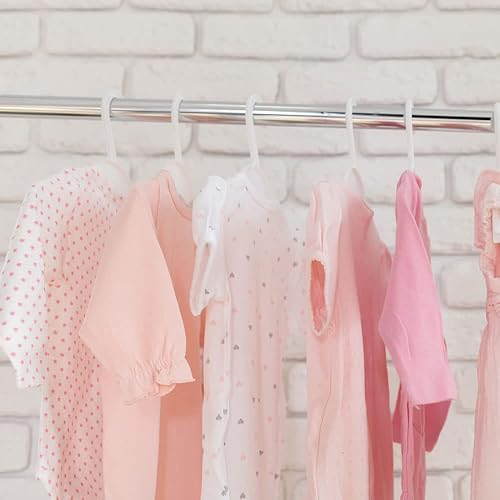 Miniatura 4 de SEDLAV Perchas de plástico con almohadillas antideslizantes ropa seca y húmeda con perchas que se mantienen en su lugar organizador súper ligero