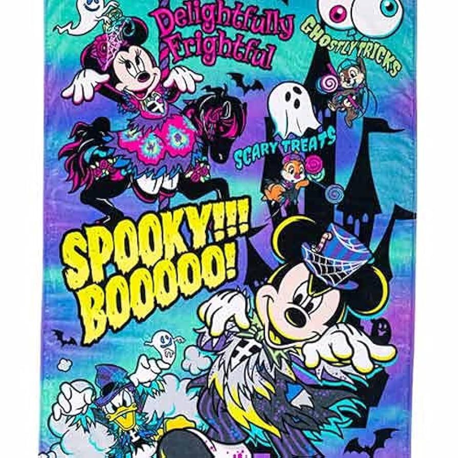 【未使用品】スプーキーBoo! ディズニーハロウィン 2021 ウォッシュタオル 東京ディズニーランド ディズニー ハロウィーン スプーキー“Boo