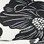 Cream Black Floral