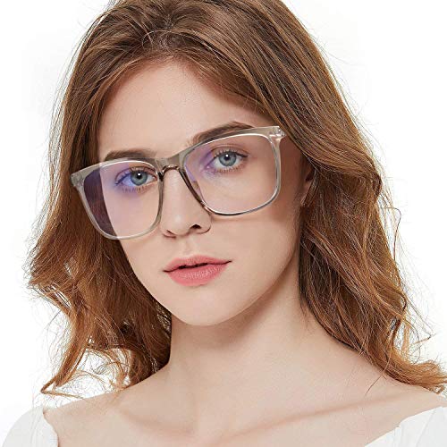 Lunette Anti-Lumière Bleue Lunettes d'Ordinateur Anti fatigue Oculaire Filtre UV Lunettes lumière bleue pour Femme et Homme Ordinateur Filtrant La Bleue Tablettes/Ecran TV/Téléphone/Smartphone Cover