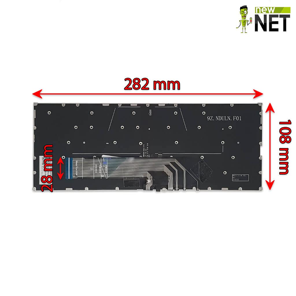 new net Keyboards - Tastiera ITA compatibile con Lenovo Yoga 730-13IKB 730-13IWL 730-15IKB 730-15IWL 530-14ARR (81H9) 530-14IKB (81EK) (81FQ) c740-14 c740-14iml c740-14api Retroilluminata