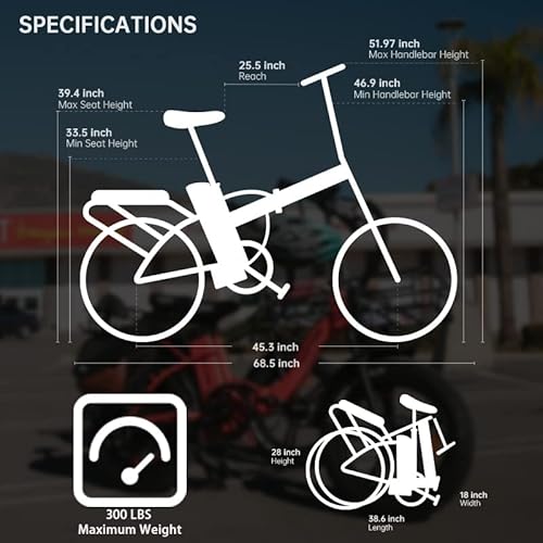 Rattan 750W Electric Bike For Adults 48V 13Ah Removable Battery Foldable Electric Bikes Lm/Lf Pro Ebike 20" X 4.0 Fat Tire Electric Bicycles 2 Seater (Standard, Lm Gray) #TOP6