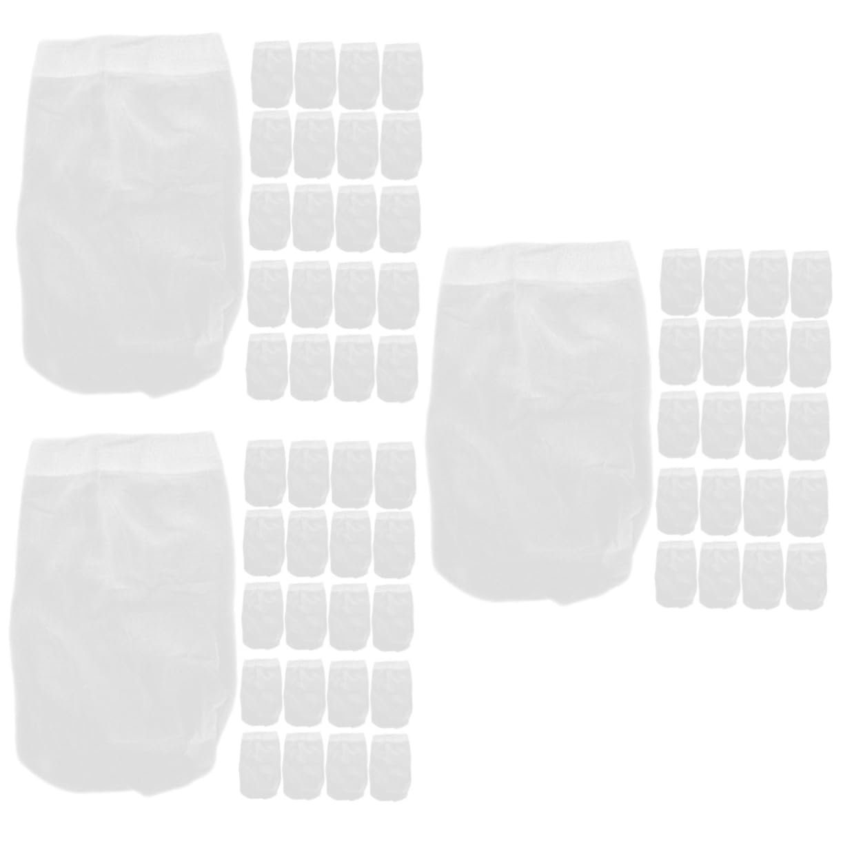 HEMOTON 3 Series Bolsa De Medias De Coladores Limpieza Cesta del Filtro del Skimmer De La Piscina Calcetines Skimmer Calcetines De Piscina para Cesta Skimmer 20 Piezas*3