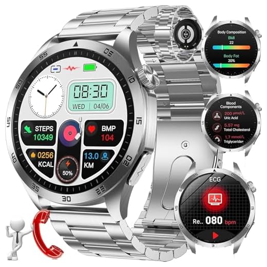 Smartwatch con ECG: Los mejores relojes con electrocardiograma 41 Smartwatch Hombre con ECG