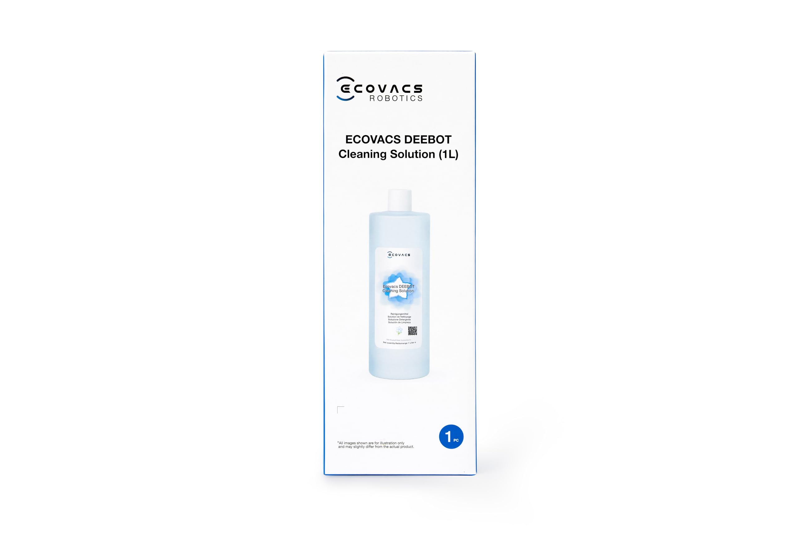 ECOVACS 1L Reinigungslösung für alle DEEBOT Modelle, Originalzubehör