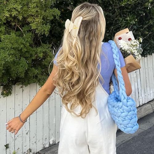 Image of LILIE&WHITE Acrylic Letter Hair Clips For Women Stylish Y Initial Hair Claw Alphabet Hair Clip Fashion Glitter Monogram Claw Clip Elegant And Durable Hair Accessory Large Hair Clips Y