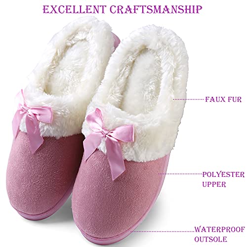 Women's Non-Slip Thick Rubber Sole Plush Slippers2
