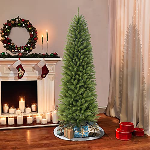 Puleo-International-75-Pencil-Fraser-Fir-Artificial-Christmas-Tree-with-Stand-Green-FFPT-75 Puleo International 75 Pencil Fraser Fir Artificial Christmas Tree with Stand Green FFPT 75