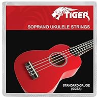Ukulele strings Ideal for soprano ukuleles By tiger Number of items: 1.0