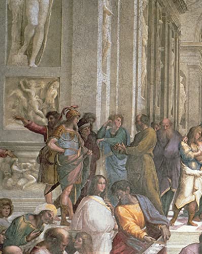 Affiche École d'Athènes Raphaël pour une décoration de chambre vintage