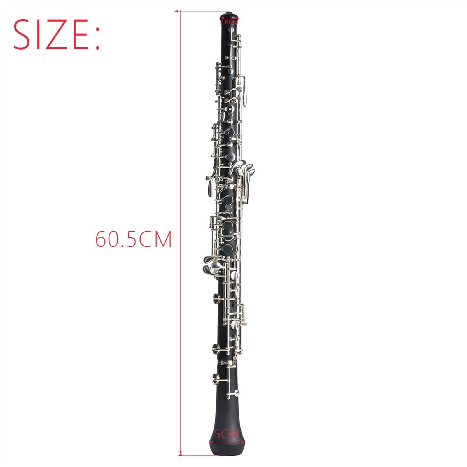 Parti oboe Strumento Musicale Piatto B In Argento Oboe In Bachelite