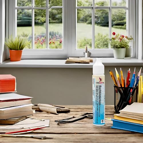 CREARTEC - Buchbinderleim - glänzend - für die Reperatur und Restaurierung von Büchern - 30g - Made in Germany