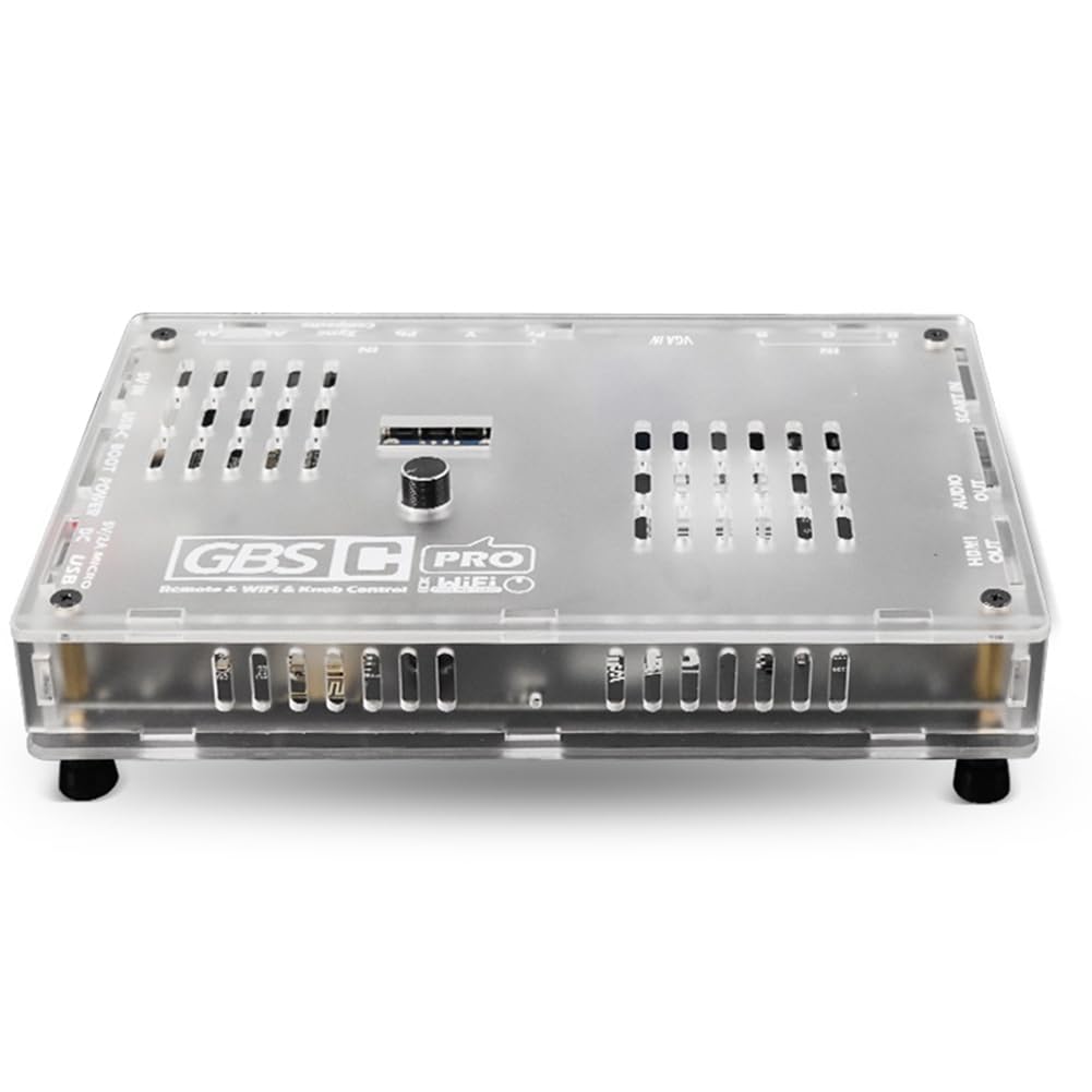 Zolynx GBS Control Pro Konwerter Wideo dla Konsol Gier - RGBS YPbPr VGA Composite (AV) Scart SV do - Kompatybilny Przez Zdalne Sterowanie