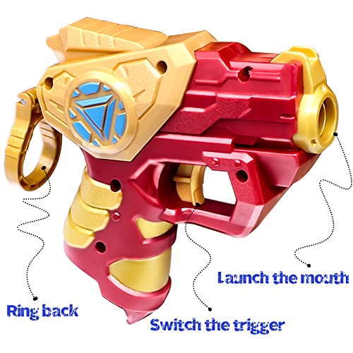 Shootoyard 4 Pack Superhero Toy Guns For Boys Foam Blaster Dart Guns Toys With 60 Pcs Refill Soft Darts Bullet Perfect Kids Toys Gifts For 3 4 5 6 7 8 9 Year Old Boys Girls Party Supplies Games #TOP6