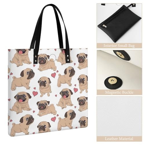 Sac à main shopper Carlin de qualité supérieure cabas blanc et brun chic