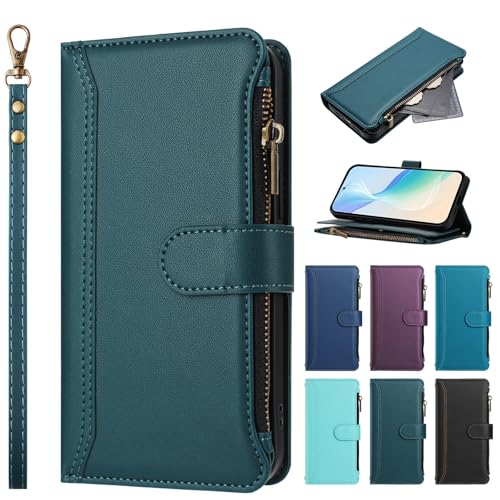 Étui portefeuille Google Pixel 8 Pro anti-rayures couleur menthe - 2