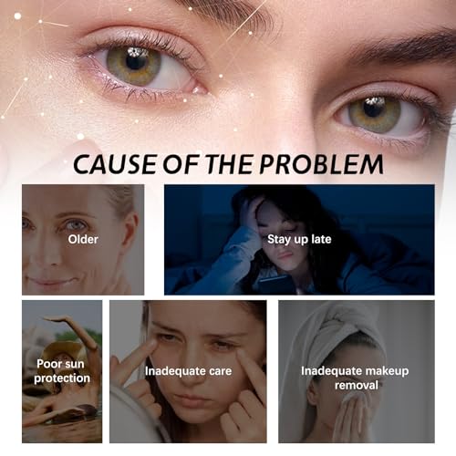 Instant Firming Eye Cream,Instant Eye Lift,Eye Tightening Lifting Serum,Tightener Eye Bag Cream,Temporary Eye Tightener,Eye Cream for Dark Circles and Puffy Eyes,Eye Bag Remover,Eye Bag Eraser - Image 7