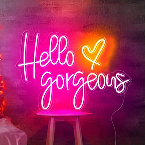 Image of LED Neon Sign Night Light for Wall Party Decor Bedroom Room Bar Wedding Home Birthday Art Decoration Christmas with USB Chain Light modulator 5v (lets party blue)