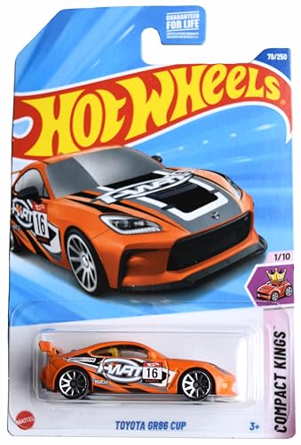 Hot Wheels Toyota GR86 Cup Compact Kings 1/10 miniatura 1