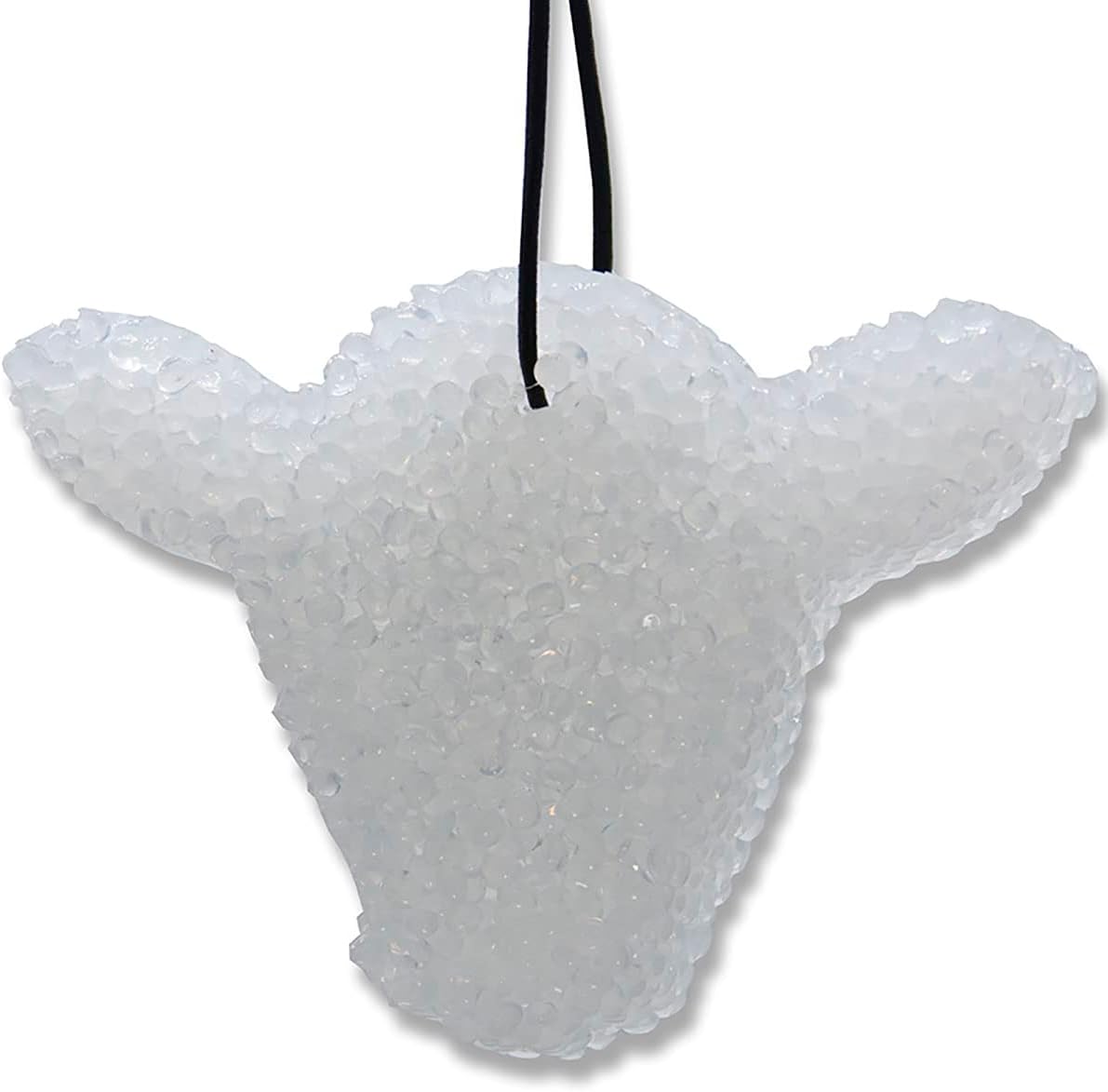 Creamy Vanilla Bean, Lone Star Candles & More’s Premium Strongly Scented Freshies, Rich Creamy Vanilla, Car & Air Freshener, USA Made in Texas, White Cow Face 1-Pack