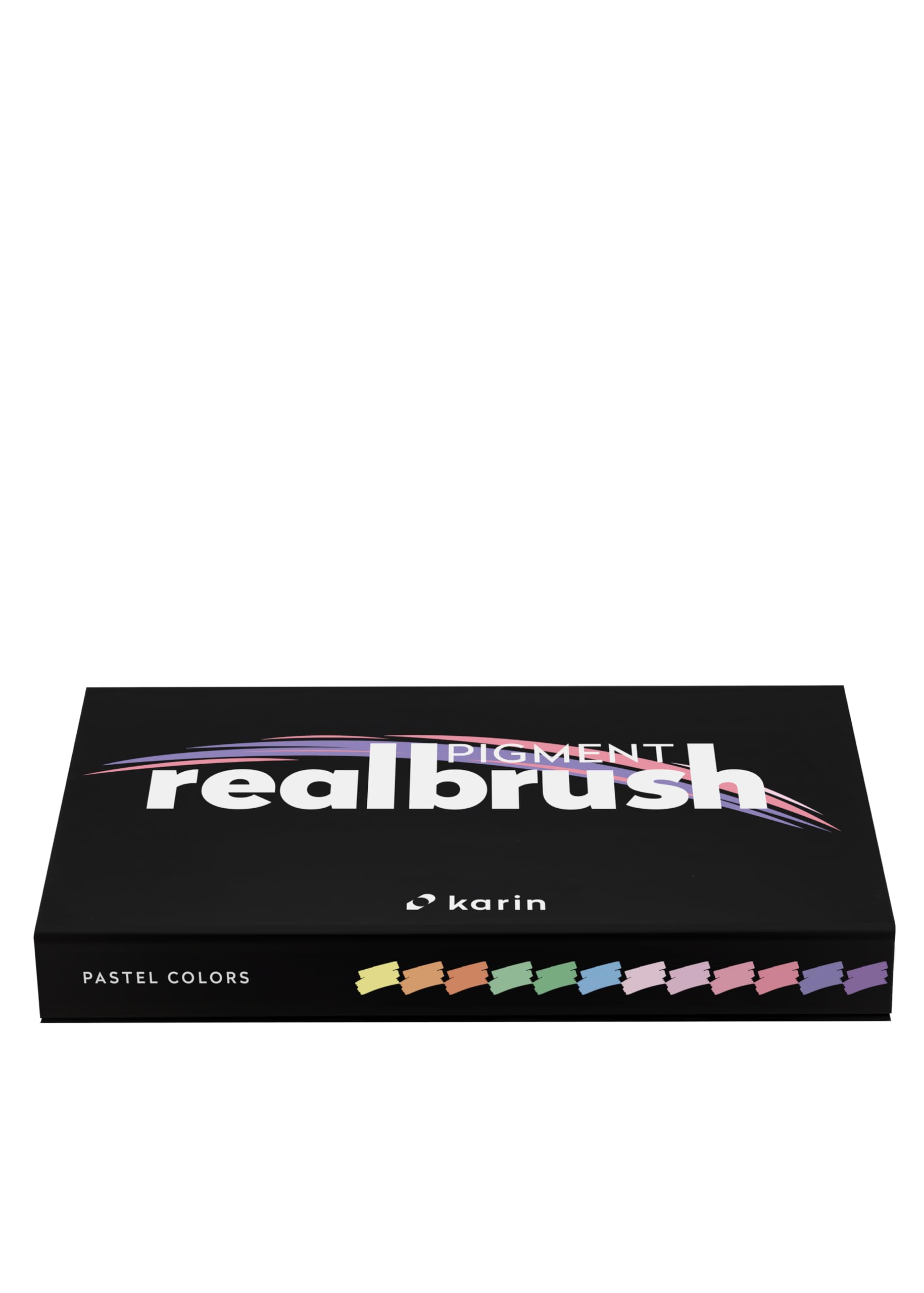 Karin Realbrush PIGMENT Pastel Colors - Une Collection De 12 Pinceaux Dans Un étui Exclusif Et Protecteur Karin Realbrush PIGMENT Pastel Colors - Une Collection De 12 Pinceaux Dans Un étui Exclusif Et Protecteur