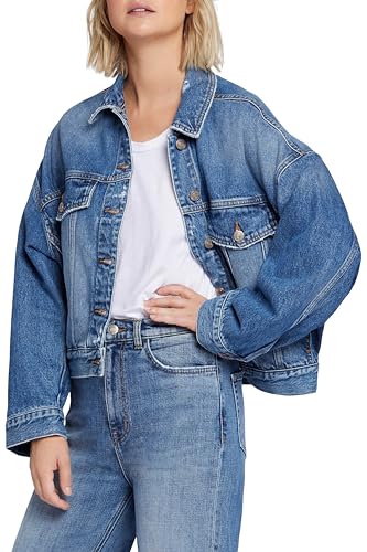 Current/Elliott Women's The Cropped Dakota in Dunes Destructed